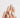 Coco Water short almond press-on nails in sheer nude by Joyee Nails