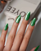 Metallic Cat Eye Press On Nails – Handmade Chrome Magnetic – 16 Colors handmade press-on nails by Joyee Nails