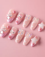 Ballet KT - Rosa Gallia (Co - Creator) 🏆 - Joyeenails - AN050 - XS / Medium Almond
