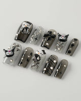 Black KK - Joyeenails - AN027 - XS / Medium Square