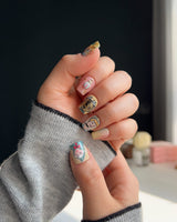 Fairytale at Fingertips handmade press-on nails featuring Fairytale cartoon nails