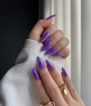 Joyee 90s Vintage Purple Press on | Pro Gel Nails - Joyeenails - PGN0020 - Default Title