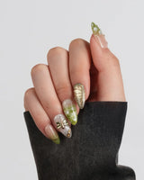 Dragonfly Pond nails — Mori Fairy Dream, 3D by Joyee Nails