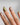 Aquagrass - Liquid Ballerina nail art close-up showing Vintage Olive Green, Embossed Gold Leaves & French Tips. details