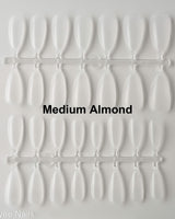Blank Clear Nail Sizing kit - Joyeenails - NT011 - Medium Almond