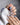Blue Grid press-on nails — Blue & White Plaid, 3D Blueberries handmade nail art by Joyee Nails