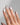 Chrome lines press-on nails — Cool-toned Silver Grey Cat Eye, Liquid Metal Lines & 3D Heart. handmade nail art by Joyee Nails