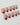 Classic Return - Rose press-on nails in short stiletto shape — Burgundy & Nude Pink, Minimalist White Line French.