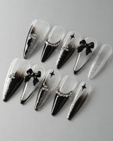 Gorgeous Gown custom press-on nails — available in multiple shapes and sizes