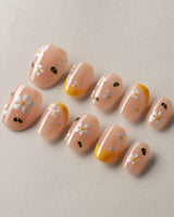 BeeBee Nails custom press-on nails — available in multiple shapes and sizes