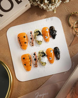 Cute Ghost Bibi - Joyeenails - HW013 - XS / Short Almond