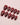 Deep Red Cat eye Nails - Joyeenails - CE031 - XS / Extra Short Almond