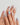Gelato Dot Short Almond press on nails, handmade custom nails by Joyeenails