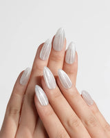 Glitter Logic·Ice press-on nails — Icy Pure White &