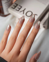 Jewel Cat Eye Press On Nails – Handmade Magnetic Velvet – 12 Colors press on nails, handmade custom nails by Joyeenails