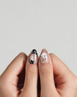 Just Trick nails — halloween mix design nude by Joyee Nails
