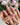 Blooming lily nails with soft petal texture and dewy finish