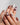 Luxury Vintage Gold ready-to-ship short almond nails with ornate gold vintage accents