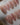 Pink Stardust press-on nails — Pale Pink Jelly, Glitter