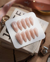 Pink Tulle nails — Nude Ombre, featuring a by Joyee Nails