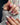 Purple floral press-on nail set for weddings and spring events