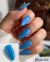 Custom Solid Color Nails press-on nails — Customizable Solid Color Nails handmade nail art by Joyee Nails
