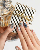 The Little Prince press-on nails — Starry Blue & Milky