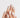 Coco Water short almond press-on nails in sheer nude by Joyee Nails
