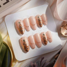 Short press on nails showcasing easy and stylish solutions