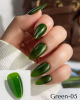 Custom Solid Color Nails press-on nails — Customizable Solid Color Nails handmade nail art by Joyee Nails