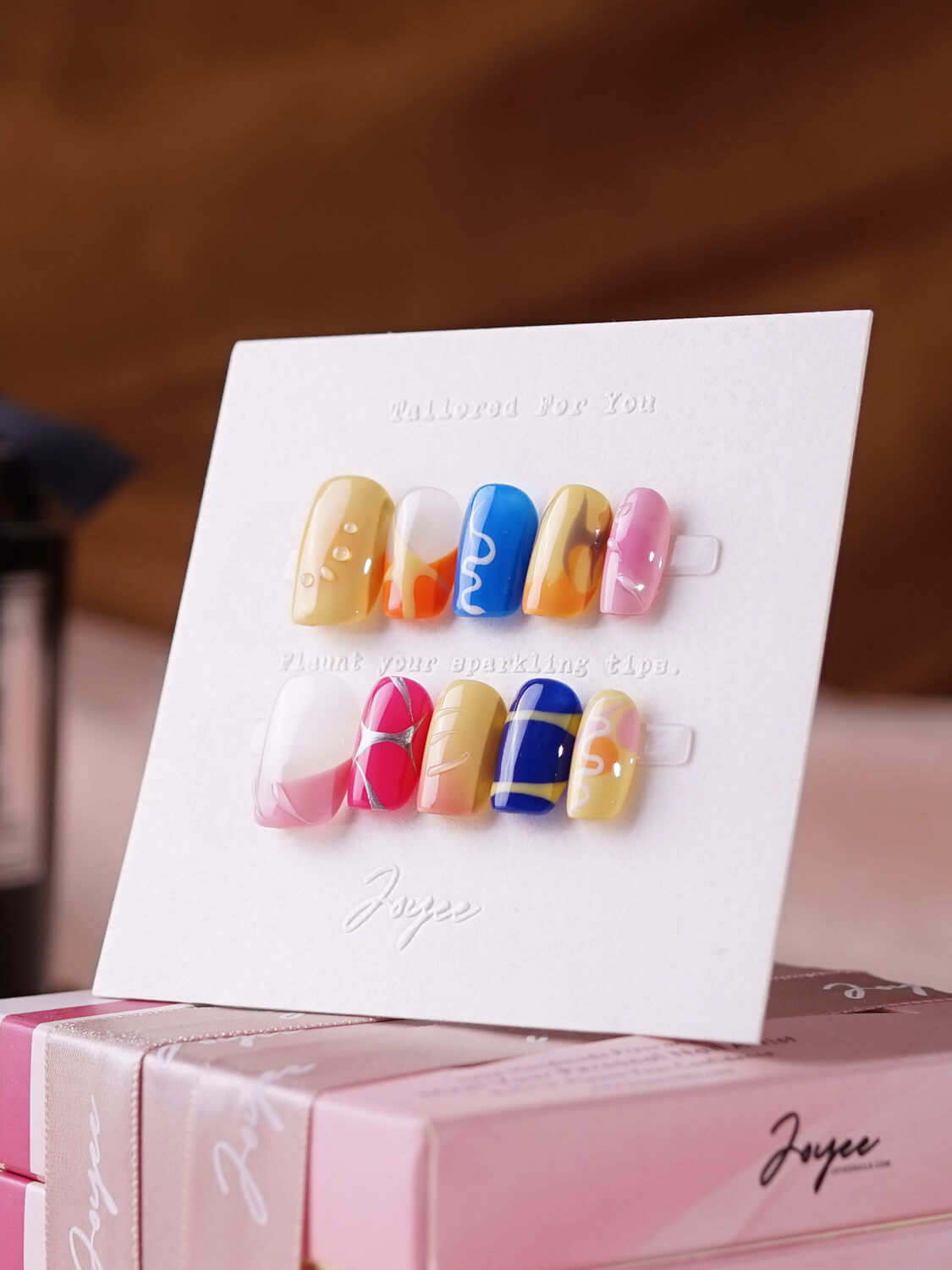 Colored-Nails-extra-Short-Coffin-Nails-Candy-pop