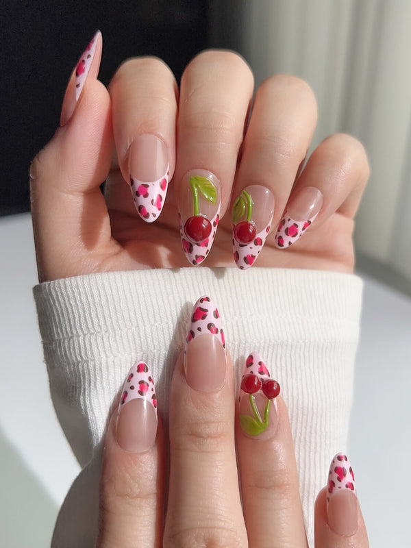 Barbie Safari - Joyeenails - FT024 - M / Medium Almond