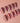 Rose Brew nail art close-up showing Maroon cat eye nails details