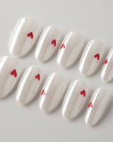 Little Luck custom press-on nails — available in multiple shapes and sizes