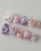 Sugar KK - Joyeenails - AN026 - XS / Extra Short Oval