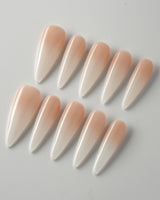 Ombre Gel custom press-on nails — available in multiple shapes and sizes