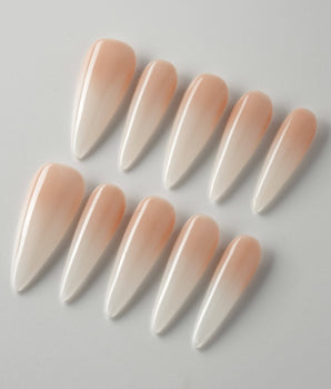 Ombre Gel custom press-on nails — available in multiple shapes and sizes