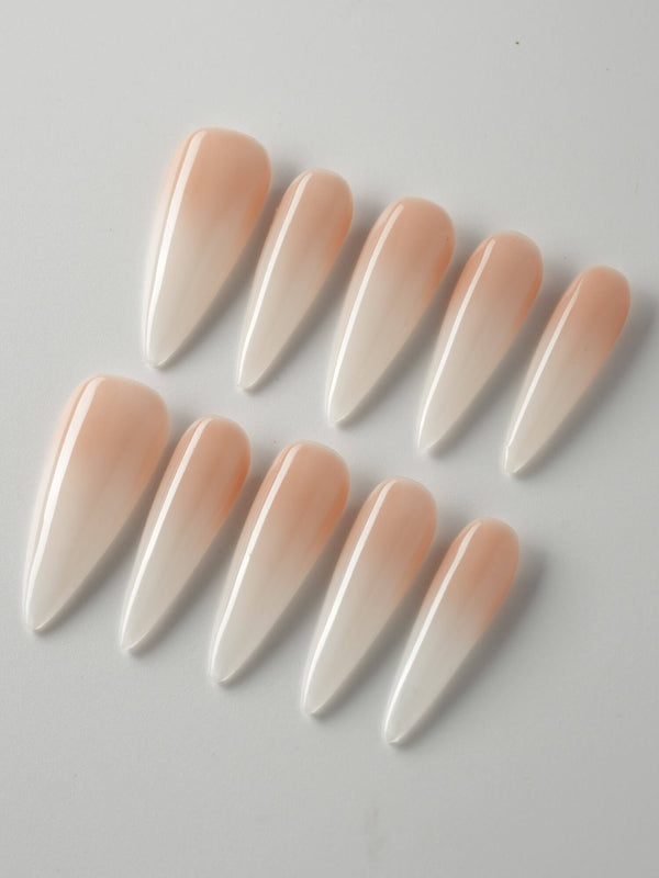 Ombre Gel custom press-on nails — available in multiple shapes and sizes