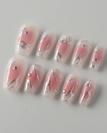 Blush Ignite - Joyeenails - CU010 - XS / Short Coffin