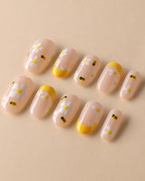 BeeBee Nails custom press-on nails — available in multiple shapes and sizes