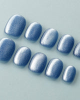 Sky Cat-eye custom press-on nails — available in multiple shapes and sizes