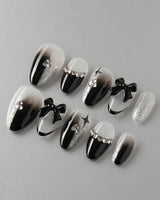 Gorgeous Gown custom press-on nails — available in multiple shapes and sizes
