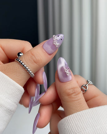 Thump Bunny_Taro custom press-on nails — available in multiple shapes and sizes