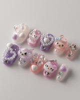 Sugar KK - Joyeenails - AN026 - XS / Short Oval