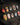 Halloween fire ghost anime nails with short oval shape
