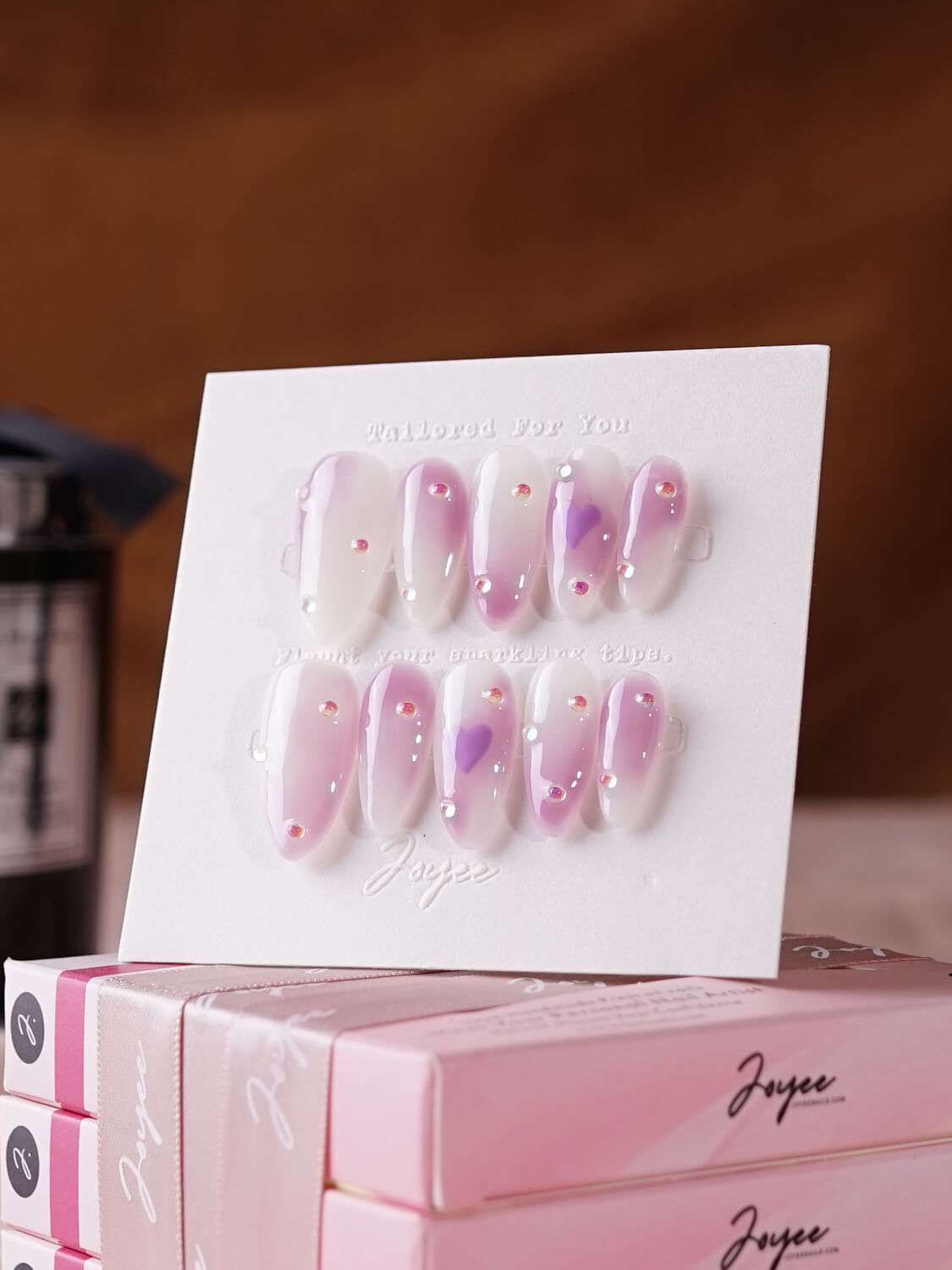 Tender Tokens Med Almond nails | Ready to ship