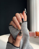 Gayer-Anderson Cat custom press-on nails — available in multiple shapes and sizes