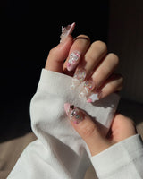 Ballet KT - Rosa Gallia (Co - Creator) 🏆 - Joyeenails - AN050 - Custom Size - Add Note / Medium Almond
