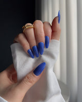 Joyee 90s Vintage Blue Press on | Pro Gel Nails - Joyeenails - PGN0019 - Default Title