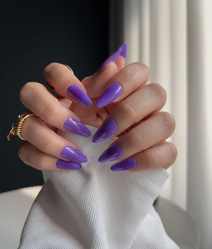 Joyee 90s Vintage Purple Press on | Pro Gel Nails - Joyeenails - PGN0020 - Default Title
